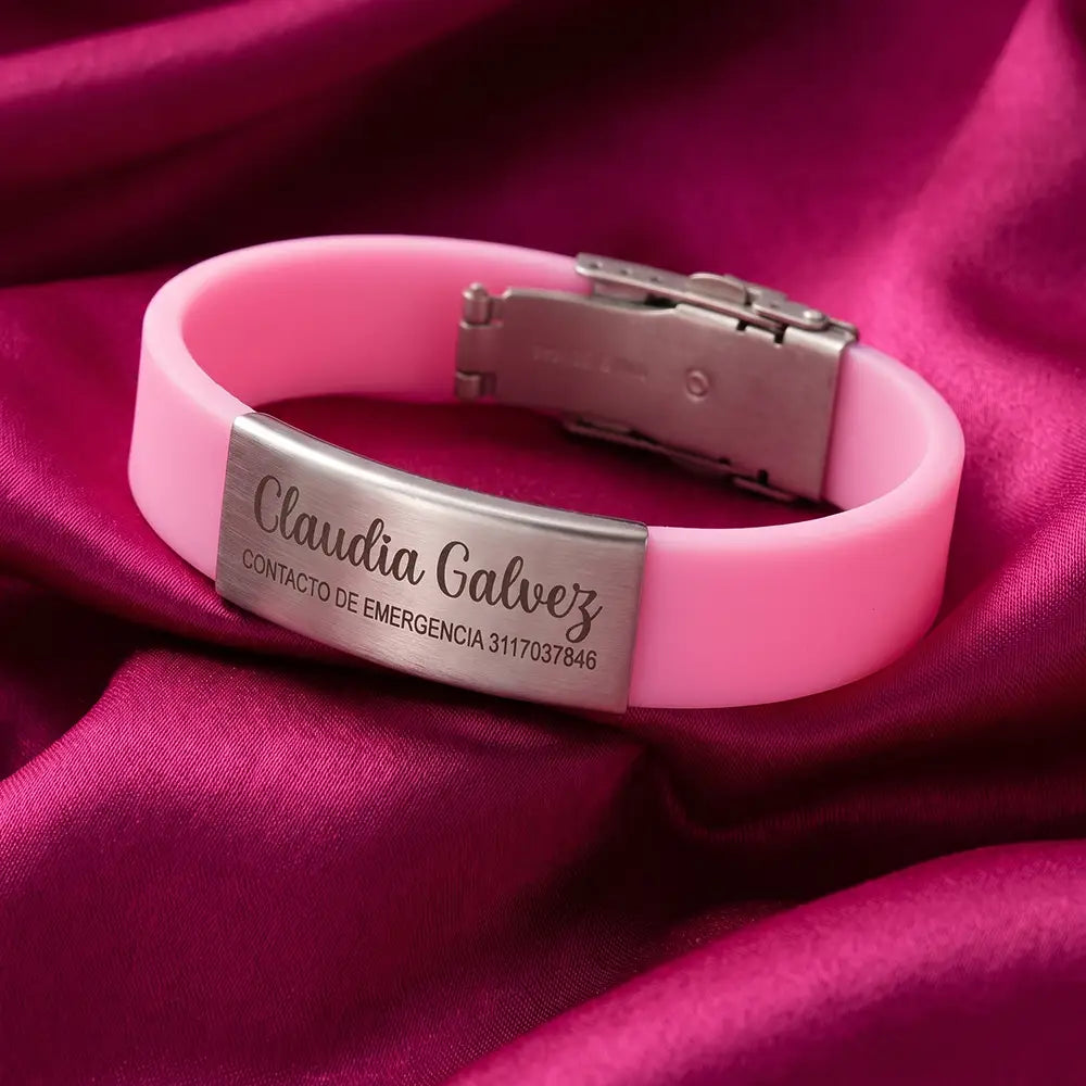 Pulsera de identificación QR SALVAVIDAS