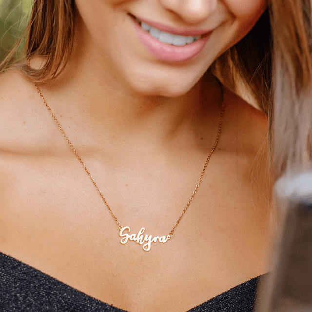 Collar de Nombre Personalizado – BLESS Accesorios