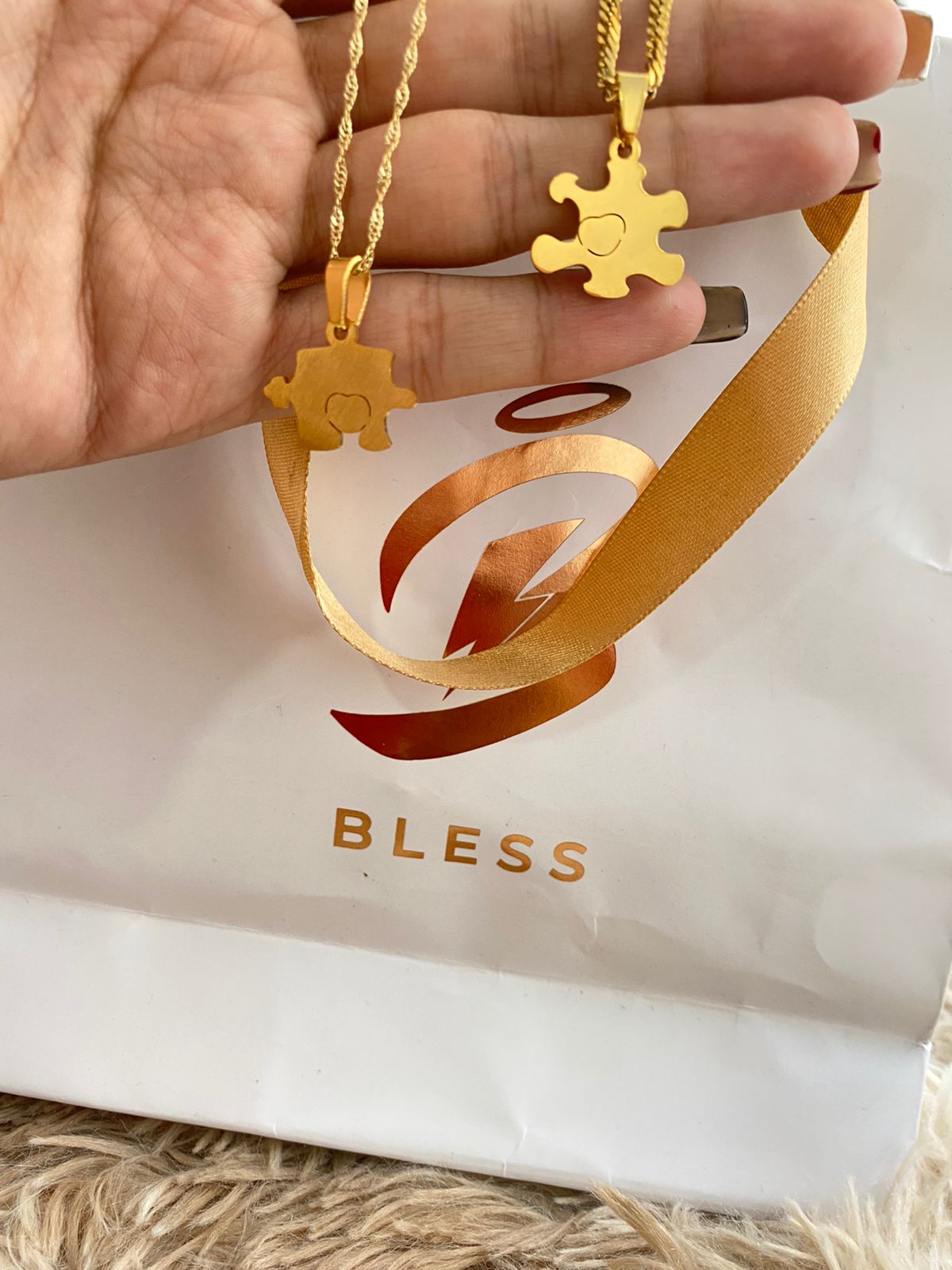 Collares Rompecabezas Personalizados