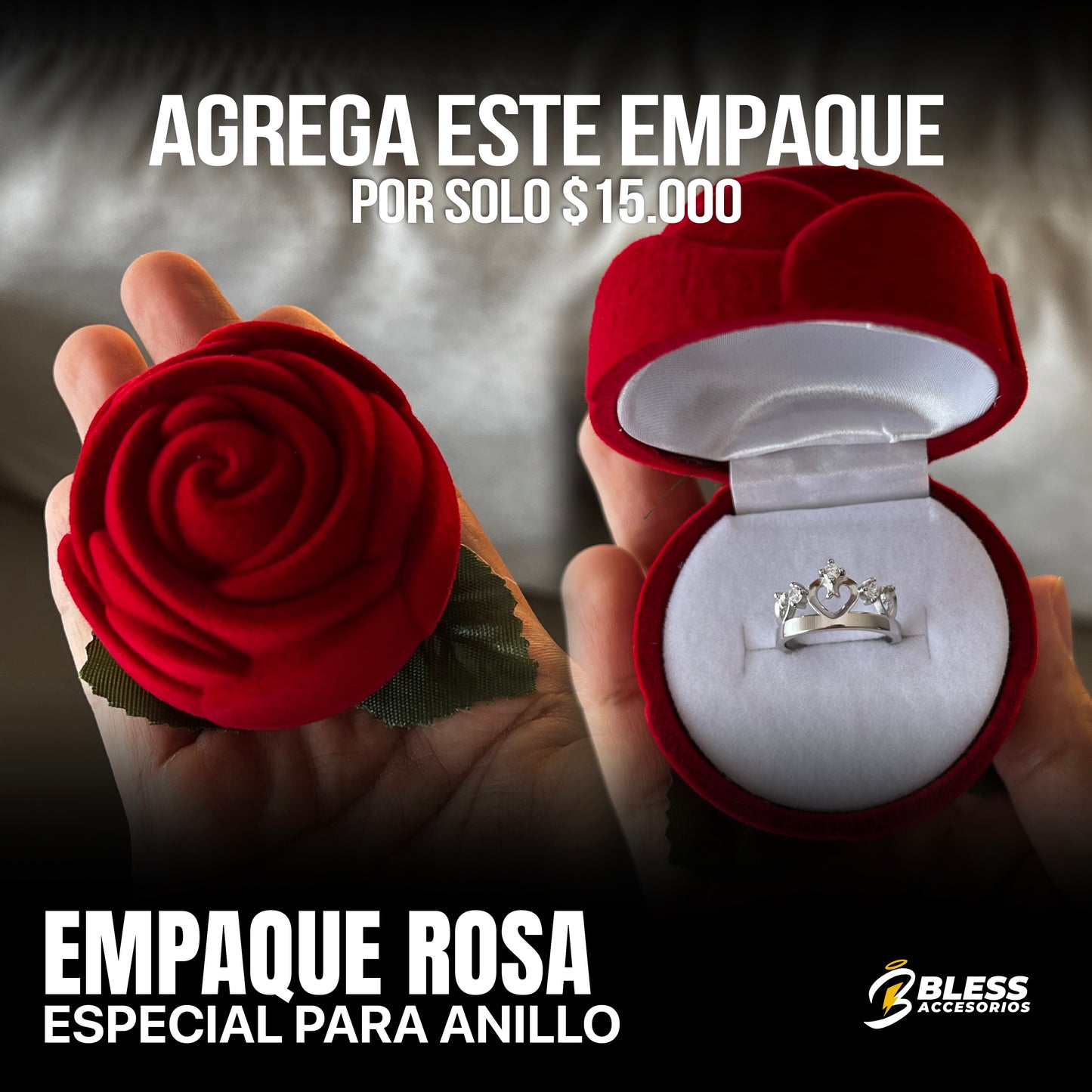 Anillo "TE AMO" en 100 Idiomas