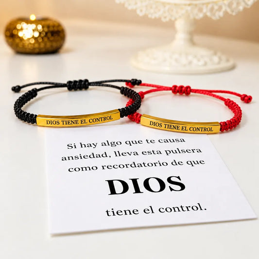 Pulsera Dios tiene el control