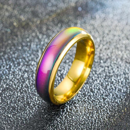 Anillos de emociones cambian de color con tus emociones