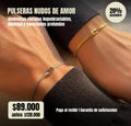 Pulseras nudos de amor
