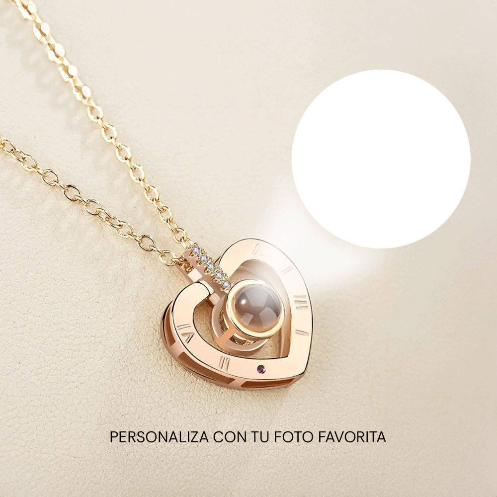Corazon rosado circon