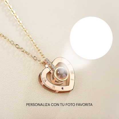 Corazon rosado circon