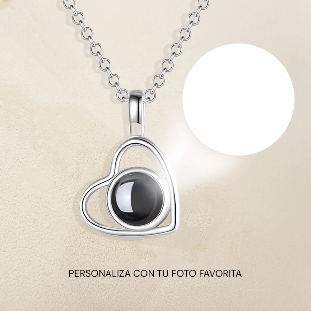Corazon plateado
