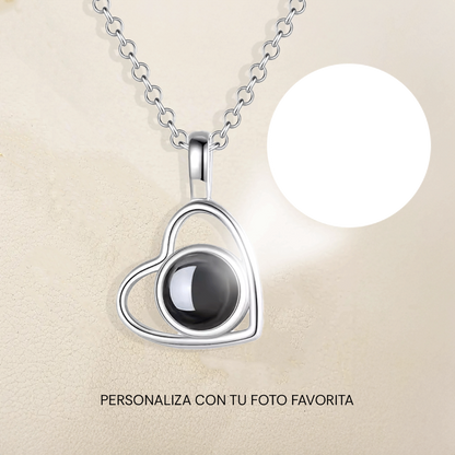 Corazon plateado