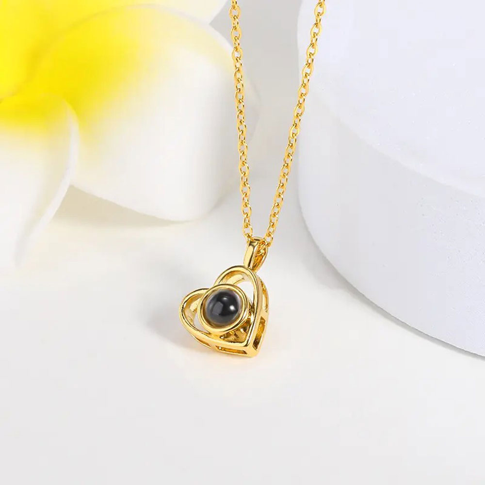 Collar corazón personalizado con tu foto favorita