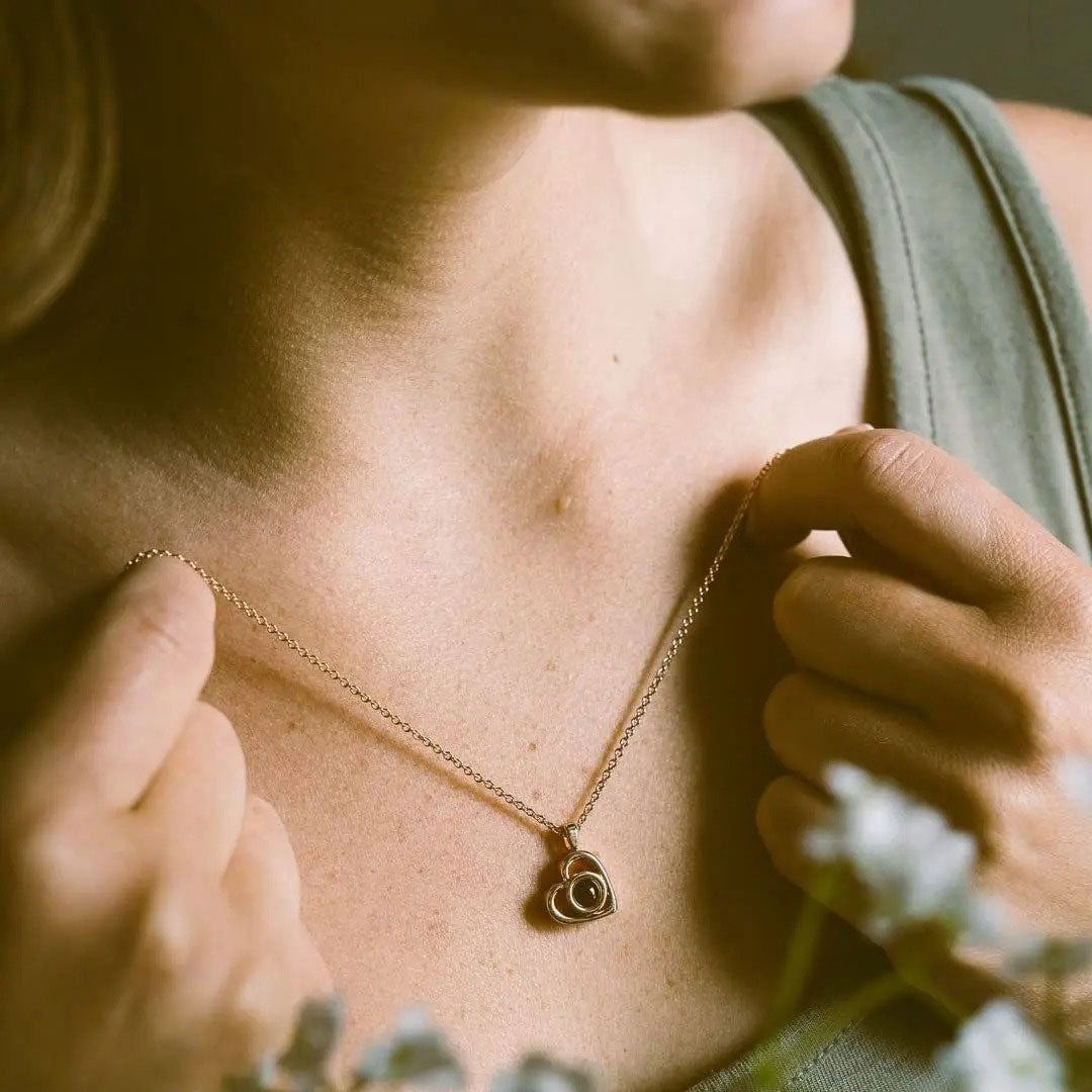 Collar corazón personalizado con tu foto favorita