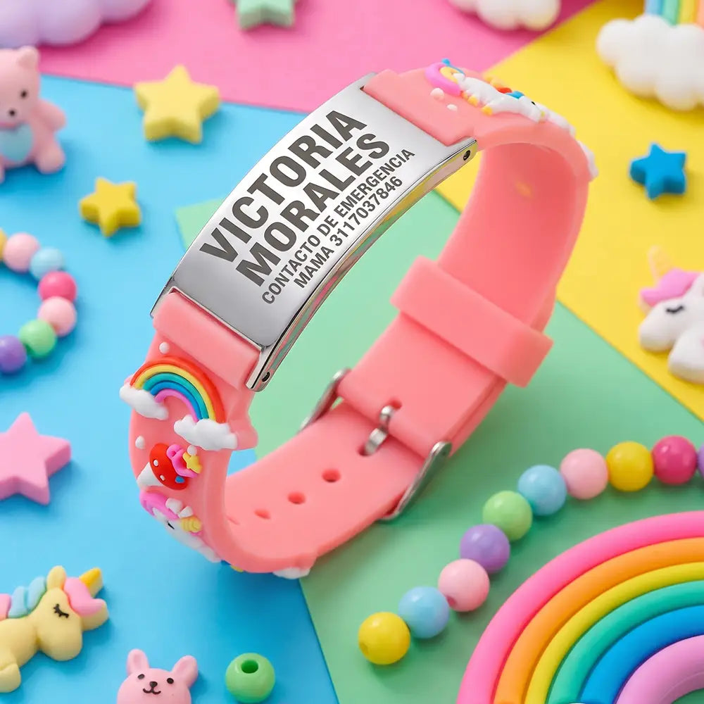 Pulsera de identificación QR SALVAVIDAS