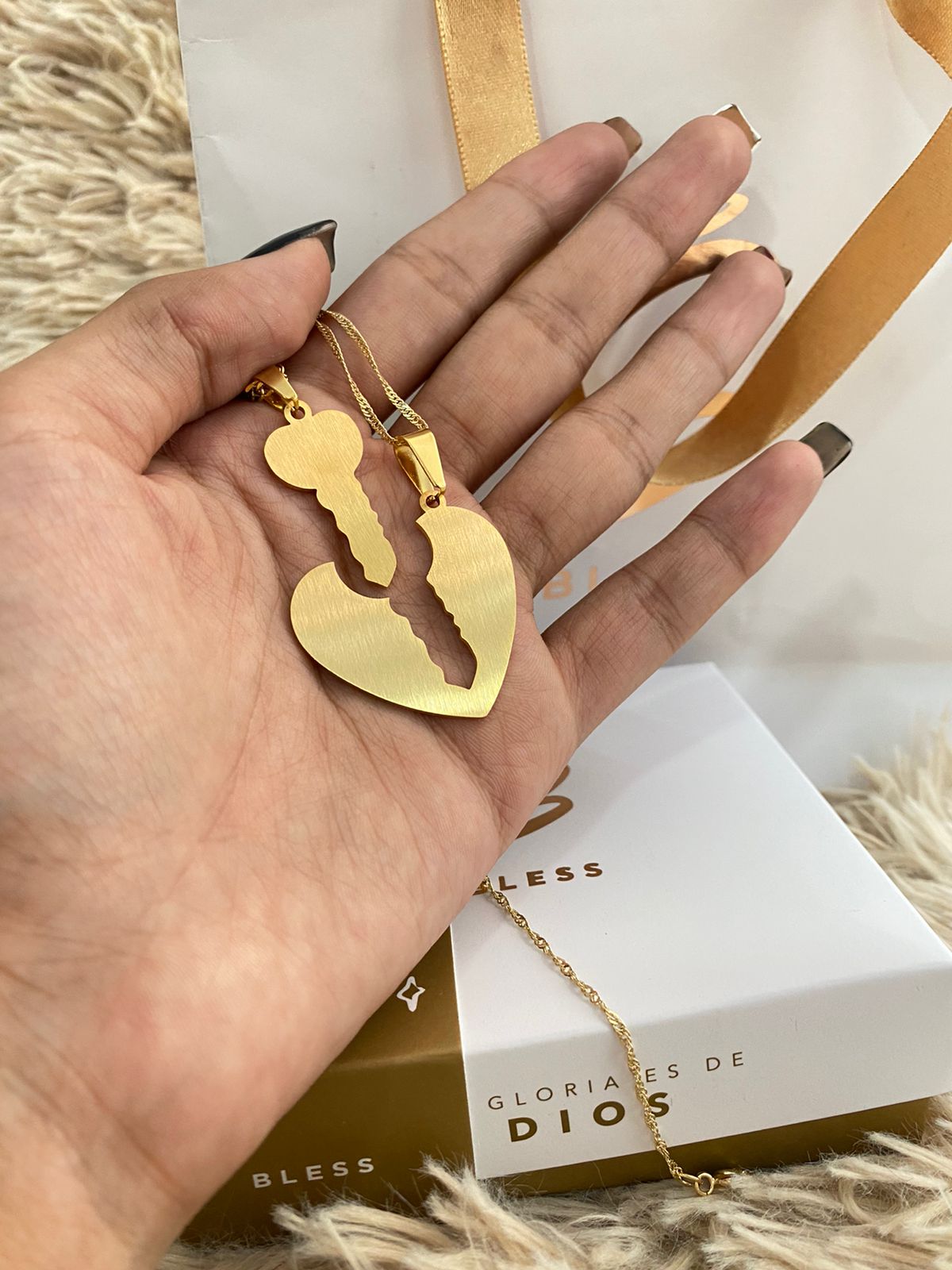 Collares Llave Corazón