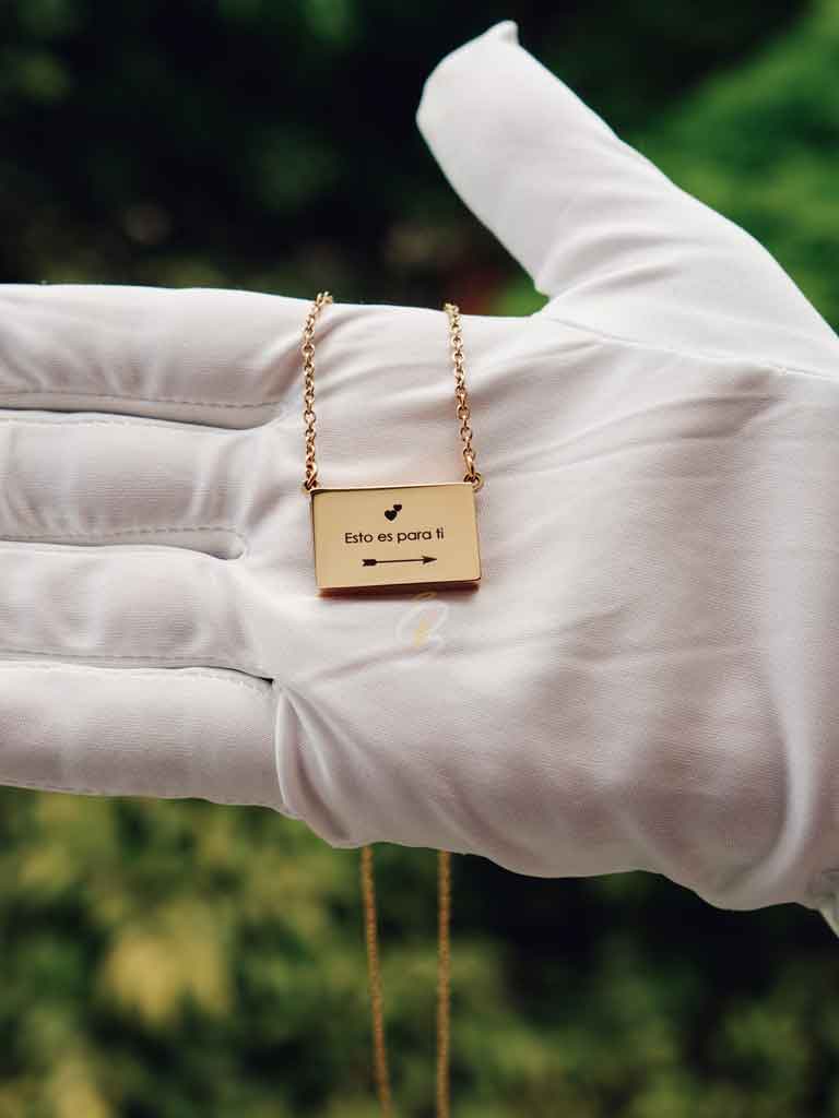 Collar deslizable ¿Quieres ser mi novia?