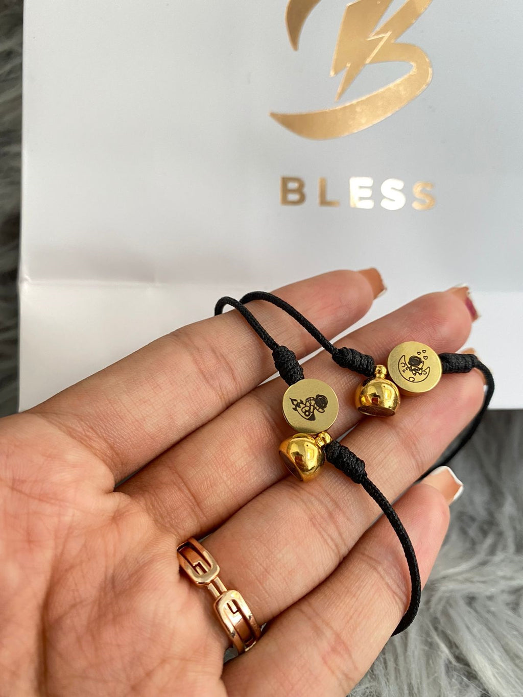 Pulseras de conexión (Dije Circular) Nuevas