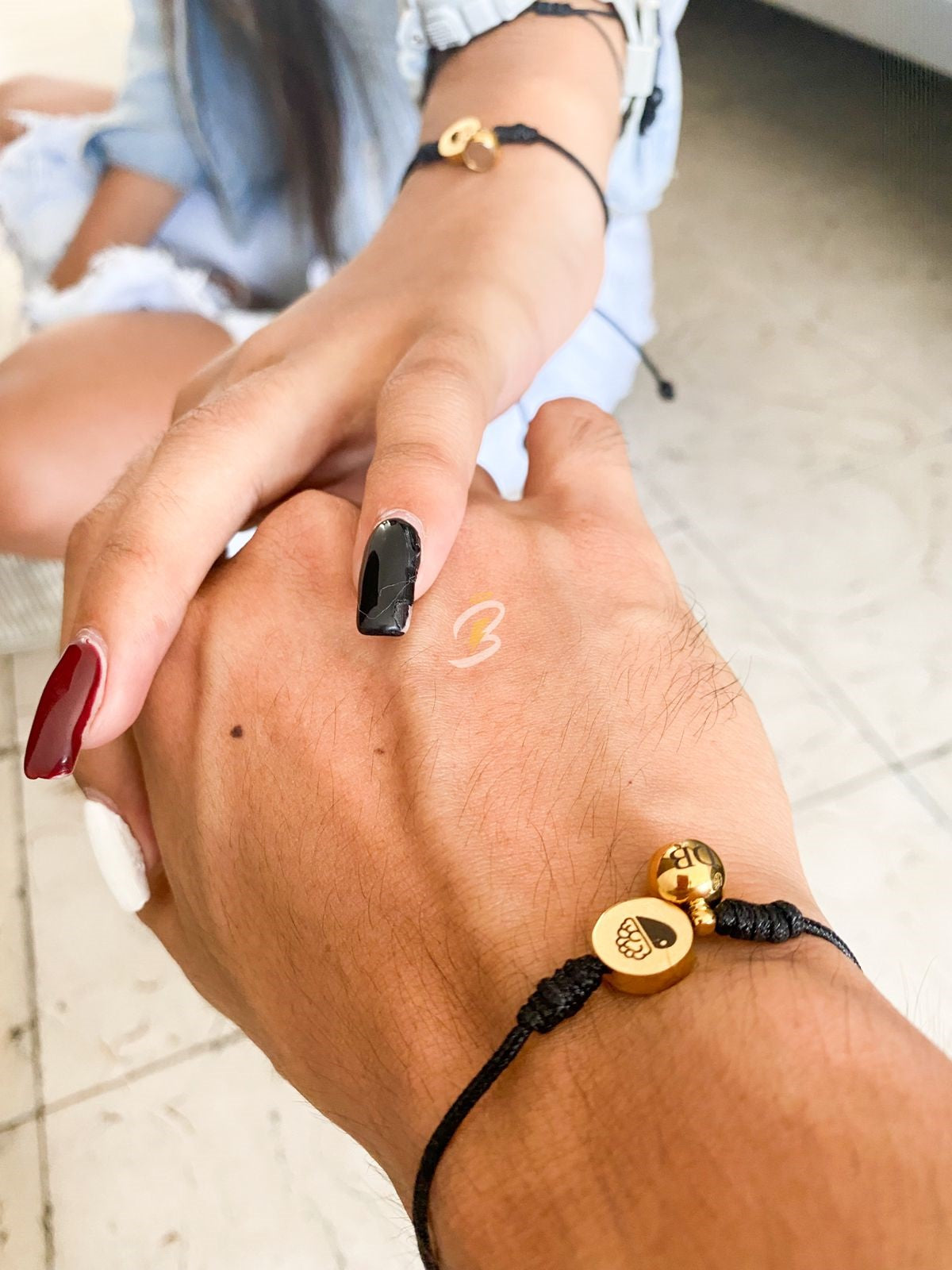 Pulseras de conexión (Dije Circular) Nuevas