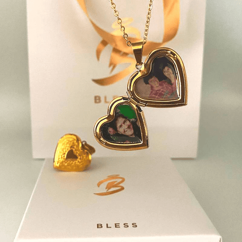 Collar de relicario personalizado