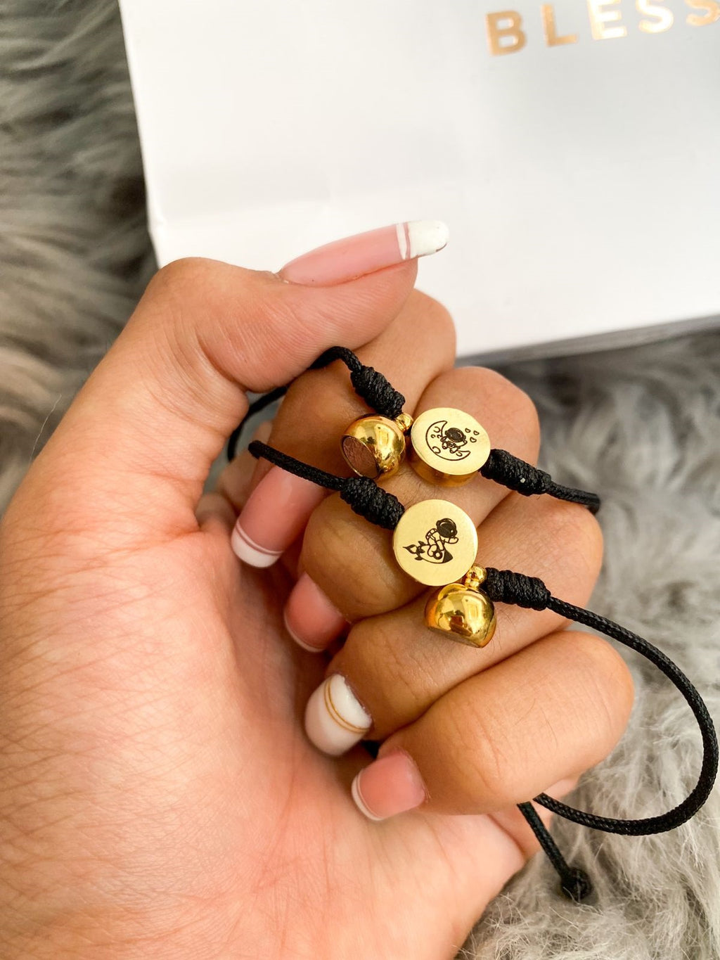 Pulseras de conexión (Dije Circular) Nuevas