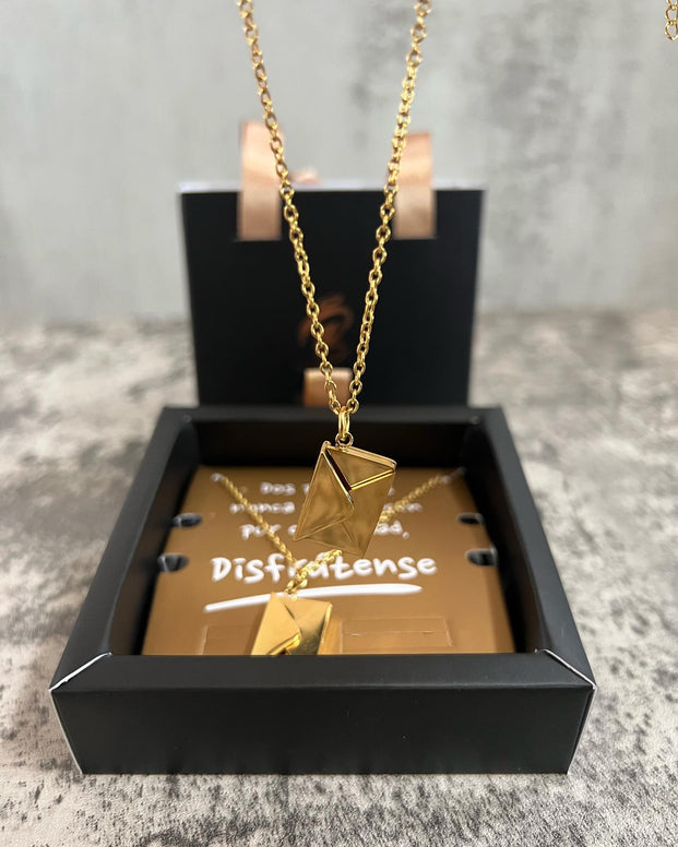 Collar sobre de amor ¿Quieres ser mi novia?
