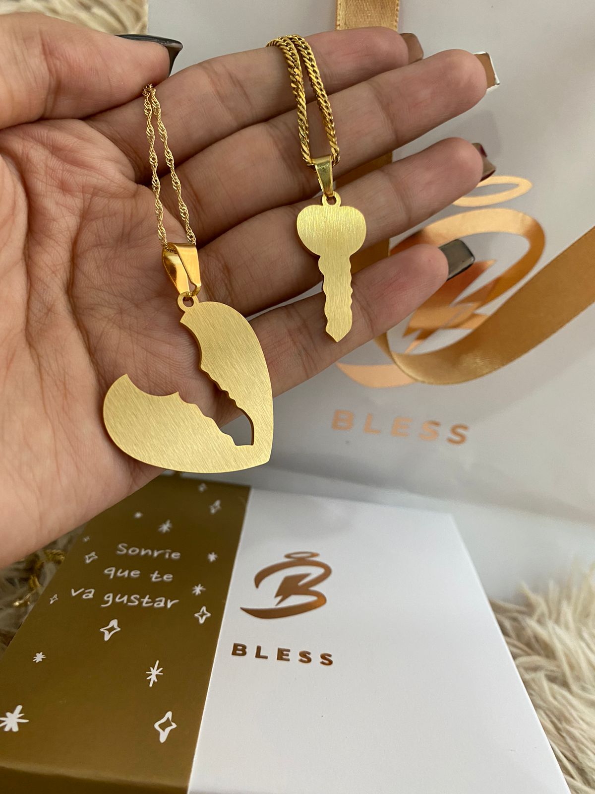 Collares Llave Corazón